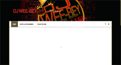 Desktop Screenshot of djweebey.com